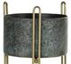 Stylecraft Gold/Gunmetal Planter-1