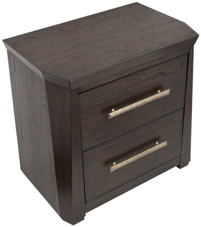 Magnussen Home® Tauren Coffee Bean Brown Drawer Nightstand-4