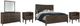 Signature Design by Ashley® Kisper 5-Piece Brown Queen Panel Bed Set-0