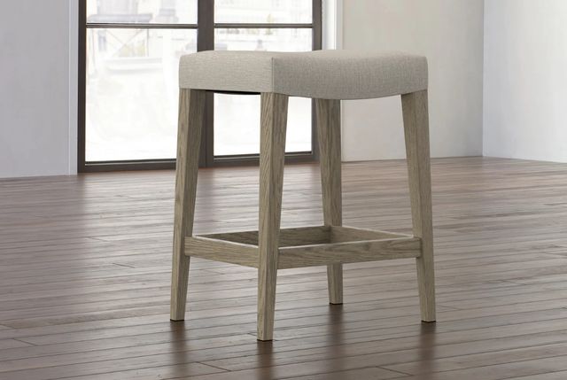 Bassett® Furniture Customizable Vail Saddle Counter Stool-2