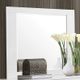 Coaster® Felicity Glossy White Mirror-2