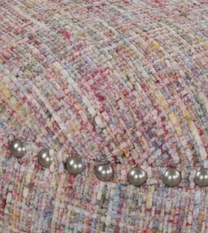Uttermost® Gumdrop Confetti Chenille Ottoman-3