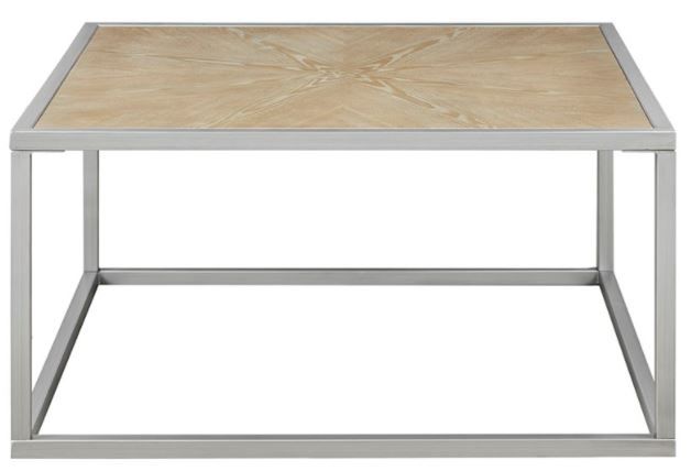 Olliix by Madison Park Willow Natural Cocktail Table-0