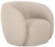 Moe's Home Collection Rae Beige Check Plastic/Polyester Outdoor Accent Chair-0