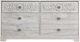 Signature Design by Ashley® Paxberry Whitewash 6-Drawer Dresser-1