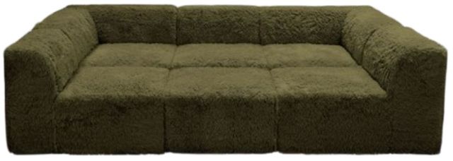 Furniture of America® Nappi Olive Green Daybed-0