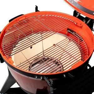 Kamado Joe® Kettle Joe™ Red Free Standing Grill -3