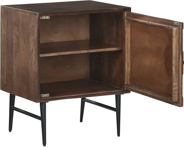 Signature Design by Ashley® Dorvale Brown Accent Cabinet-2