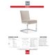 Korson Furniture Abby Dove Gray Side Chair-1