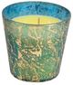 A & B Home Apple Blossom Blue Scented Soy Wax Candle-0