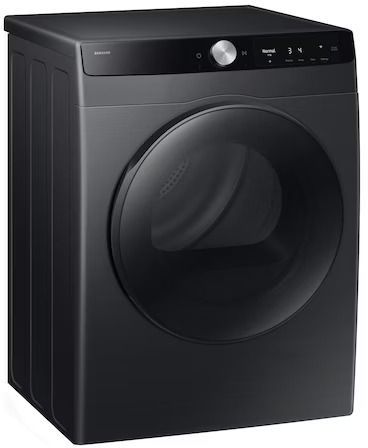 Samsung 5000 Series 4 Cu. Ft. Black Vented Electric Dryer with SmartDial Control-2