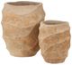 Currey & Company Desy Vintage 2-Piece Antique Sand Terra Planter Set-0