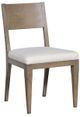 Vanguard® Furniture Ridge Nada Natural/Truffle Side Chair-0