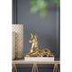 A & B Home Flora & Fauna Gold Unicorn Figurine-5