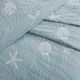 Olliix by Harbor House 4 Piece Dusty Blue Full/Queen Seaside Coverlet Set-3