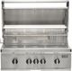 Coyote® SL-Series 5-Burner 36" Stainless Steel Built-In Natural Gas Grill-1