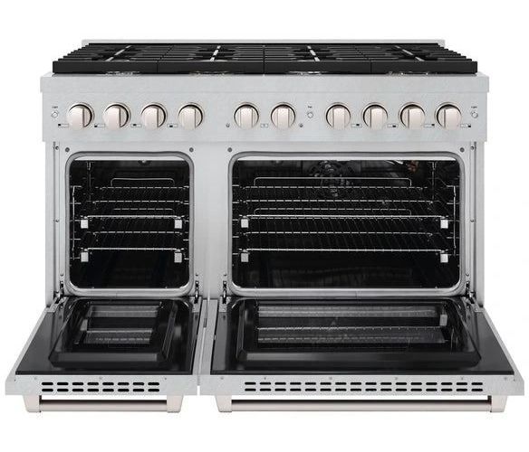 ZLINE 48" Satin Stainless Steel Pro Style Gas Range-1