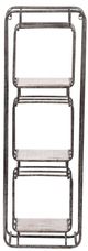 A & B Home Metro 2-Piece Gray/White Shelf Set-1