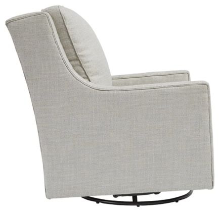 Signature Design by Ashley® Kambria Frost Swivel Glider Accent Chair-1
