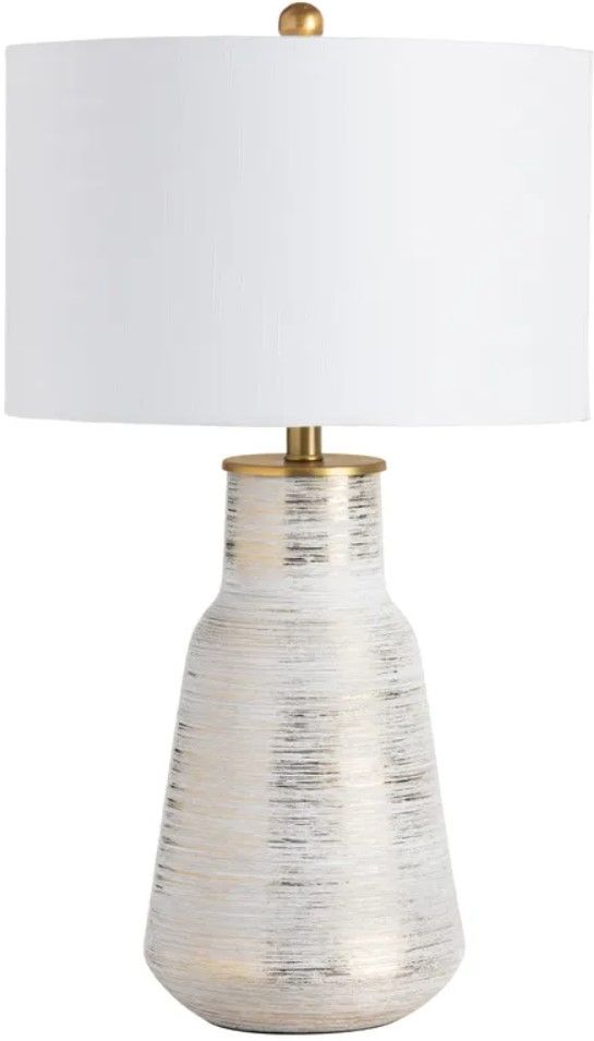 Crestview Collection Trinity White Table Lamp-0