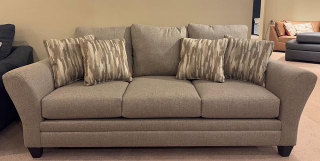 Corinthian Furniture Brown Loveseat-1