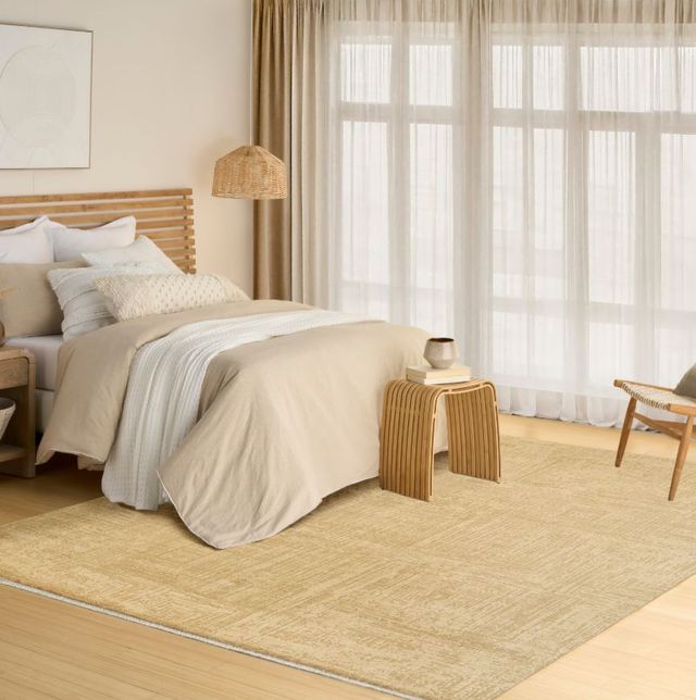 Nourison Home™ DK014 Madison Square Taupe 5'x8' Area Rug-2