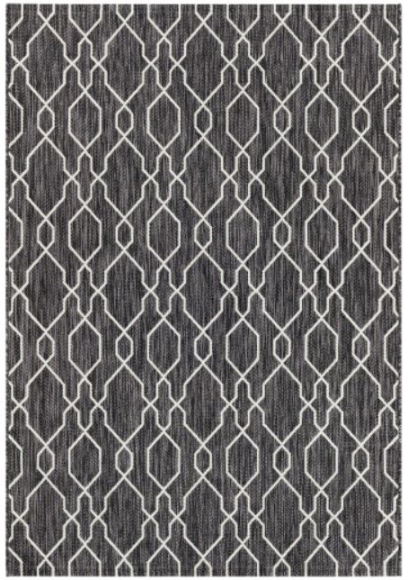 Surya Eagean Charcoal 4'x6' Area Rug-0