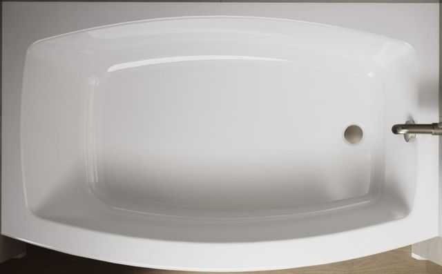 KOHLER® Expanse® White 60" x 32" Alcove Bath - Right Drain-4