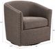 Olliix by Madison Park Chocolate Tyler Swivel Chair-1
