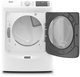 Maytag® 7.3 Cu. Ft. White Front Load Gas Dryer-1