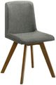 Armen Living Gina 5-Piece Charcoal/Walnut Dining Set-4