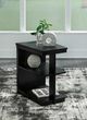 Signature Design by Ashley® Winbardi Black Chairside End Table-5