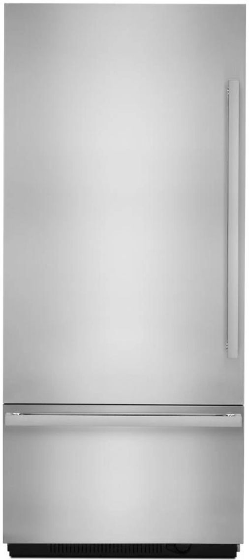 JennAir® NOIR™ 36" Stainless Steel Fully Integrated Built-In Bottom-Freezer Refrigerator Panel-Kit-0