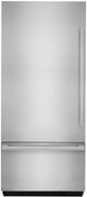 JennAir® NOIR™ 36" Stainless Steel Fully Integrated Built-In Bottom-Freezer Refrigerator Panel-Kit-0