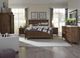 Magnussen Home® Bay Creek Toasted Nutmeg Queen Panel Bed with Storage Rails-1
