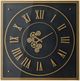 A & B Home Gold Gear Clock-0
