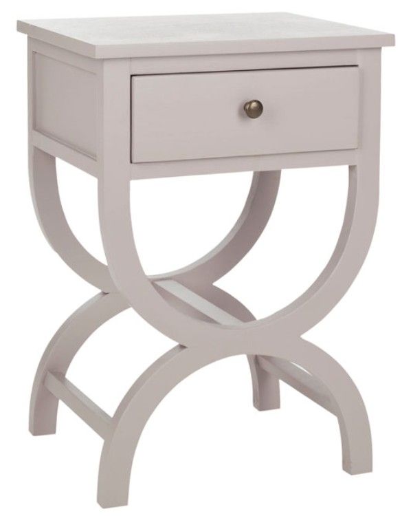 Safavieh Maxine Gray Mauve Accent Table-0