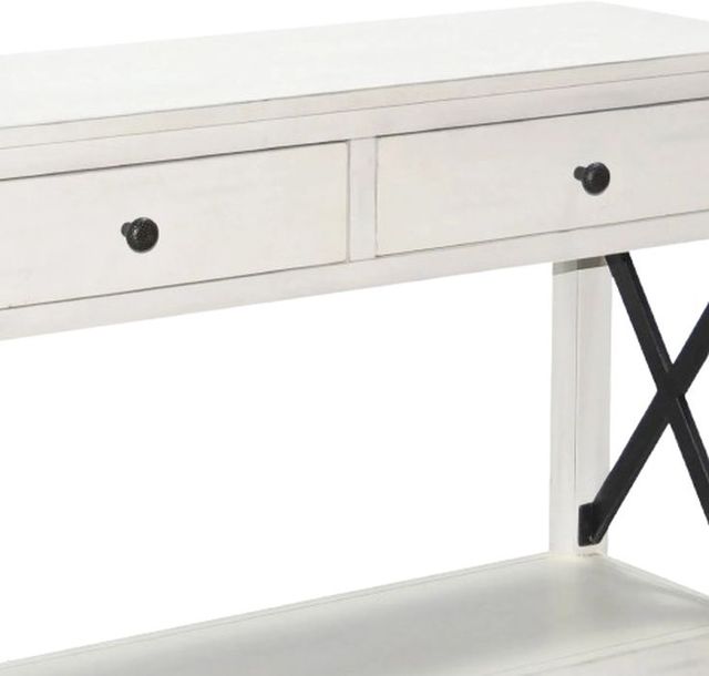 Sunny Designs™ Bayside Marble White Sofa Table-2