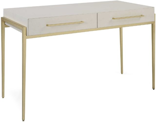 Uttermost® Jewel White Modern Desk-0