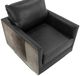 Classic Home Lathe Rustic Shadow Accent Chair-4