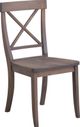 Urban Collections by Yutzy Woodworking Cross Trestle Wormy Maple La Croix Side Dining Chair-0