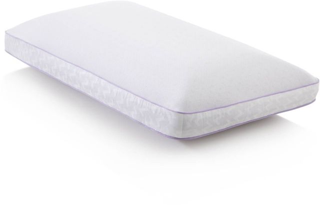 Malouf® Sleep Z® Zoned Dough® Lavender King Pillow-4