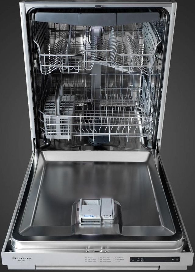 Fulgor Milano 24" Stainless Steel Built In Dishwasher-3