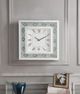 ACME Furniture Sonia Faux Agate/Mirrored Wall Clock-1
