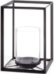Giftcraft Black Large Candleholder-1