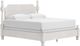 Signature Design by Ashley® Chadworth Antique White King Poster Bed-1