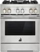 JennAir® RISE™ 30" Stainless Steel Pro Style Dual Fuel Range-0