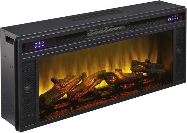 Signature Design by Ashley® Entertainment Accessories Black Fireplace Insert-0