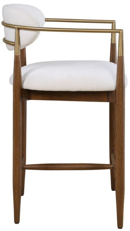 Uttermost® Moxie Walnut Counter Stool-4