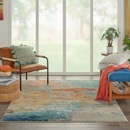 Nourison Home™ Celestial Sealife 5'x7' Style 26 Area Rug-1